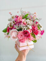 Box de flores compacto Lilly em Goiânia - Florices